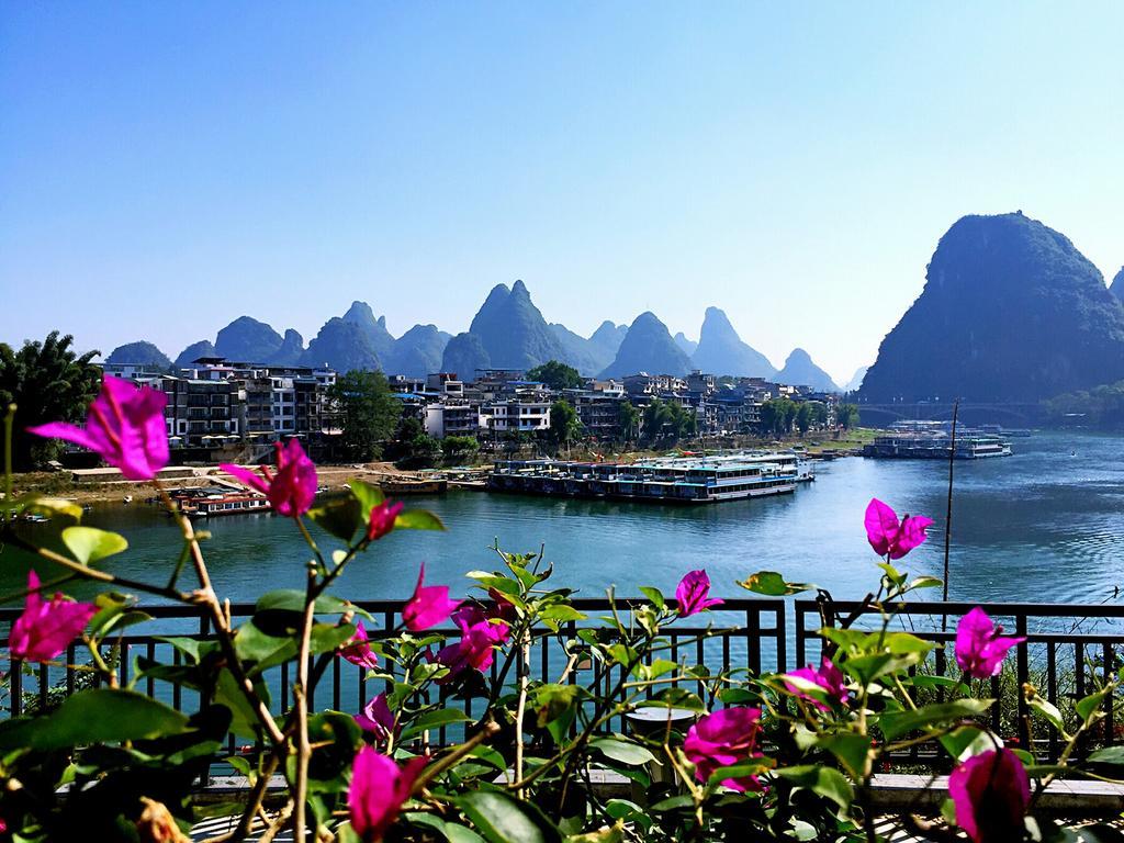 Green Lotus Hotel River View Yangshuo Eksteriør bilde