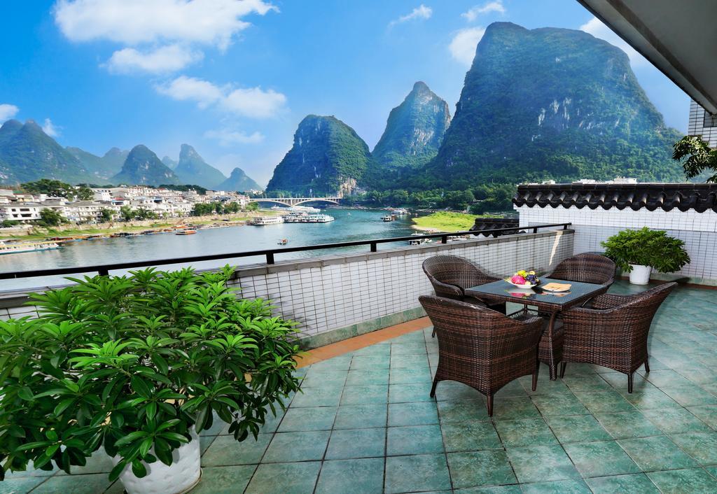 Green Lotus Hotel River View Yangshuo Eksteriør bilde