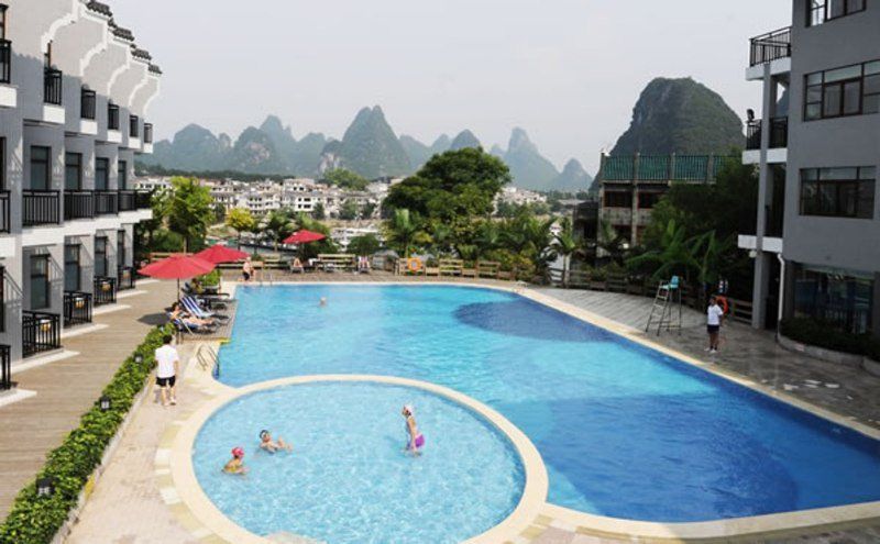 Green Lotus Hotel River View Yangshuo Eksteriør bilde